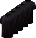 Boys 5-Pack Active Performance T Shirts - Cooling Wicking Set