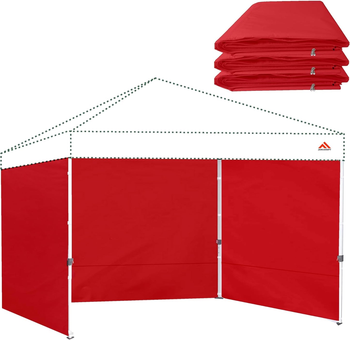 Canopy Tent Gazebo Sidewalls for 10x10 Canopy - Waterproof & UV