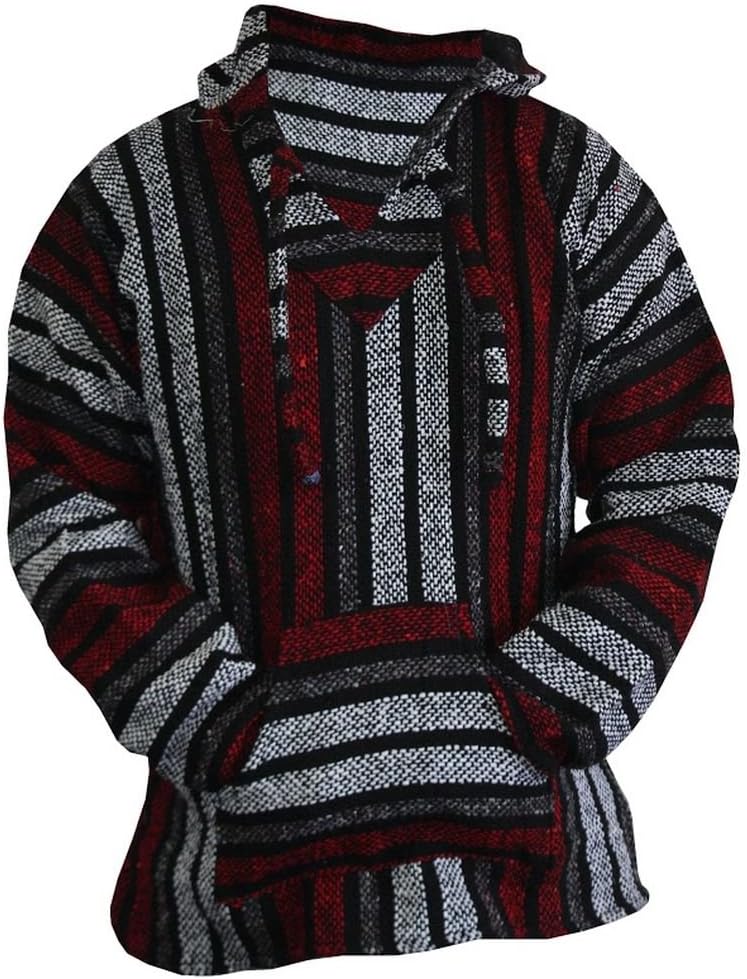 Baja Hoodie: Handcrafted Mexican Style