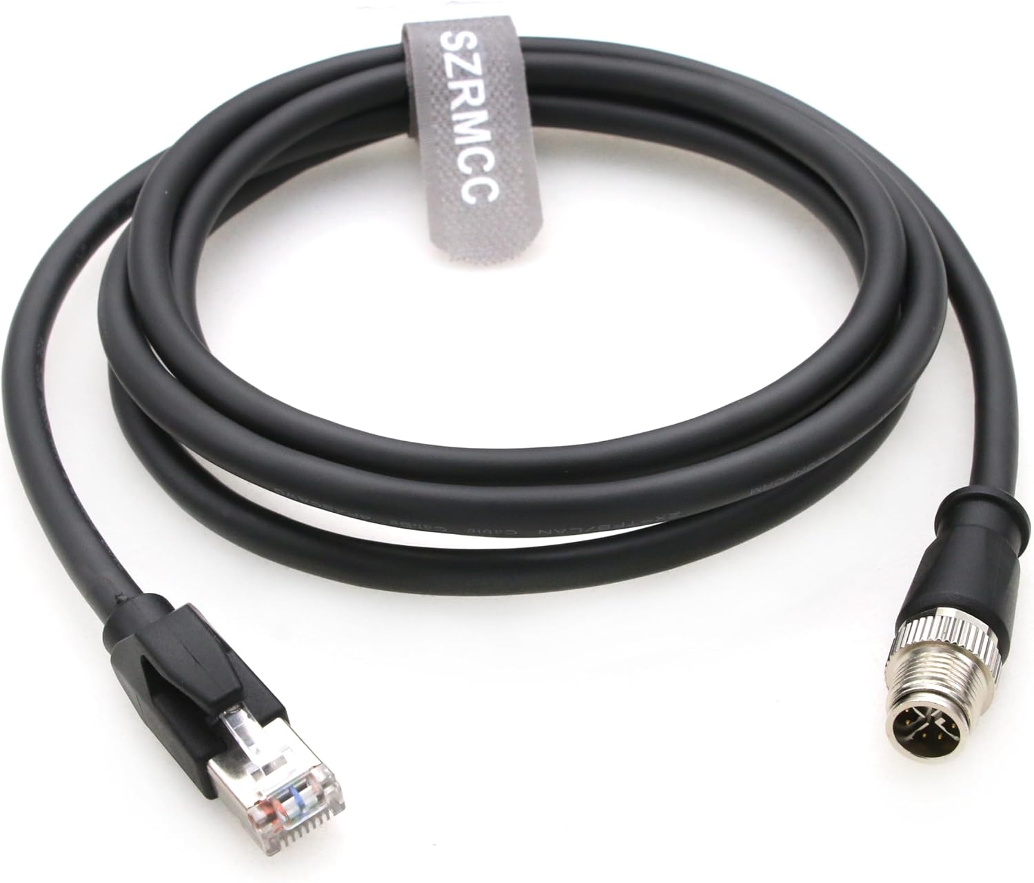 SZRMCC M12 8 Pin X-Coded Male to RJ45 Ethernet Cable Review