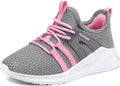 RUNSIDE Kids Lightweight Breathable Lace-up Tennis Shoes - Active Fit