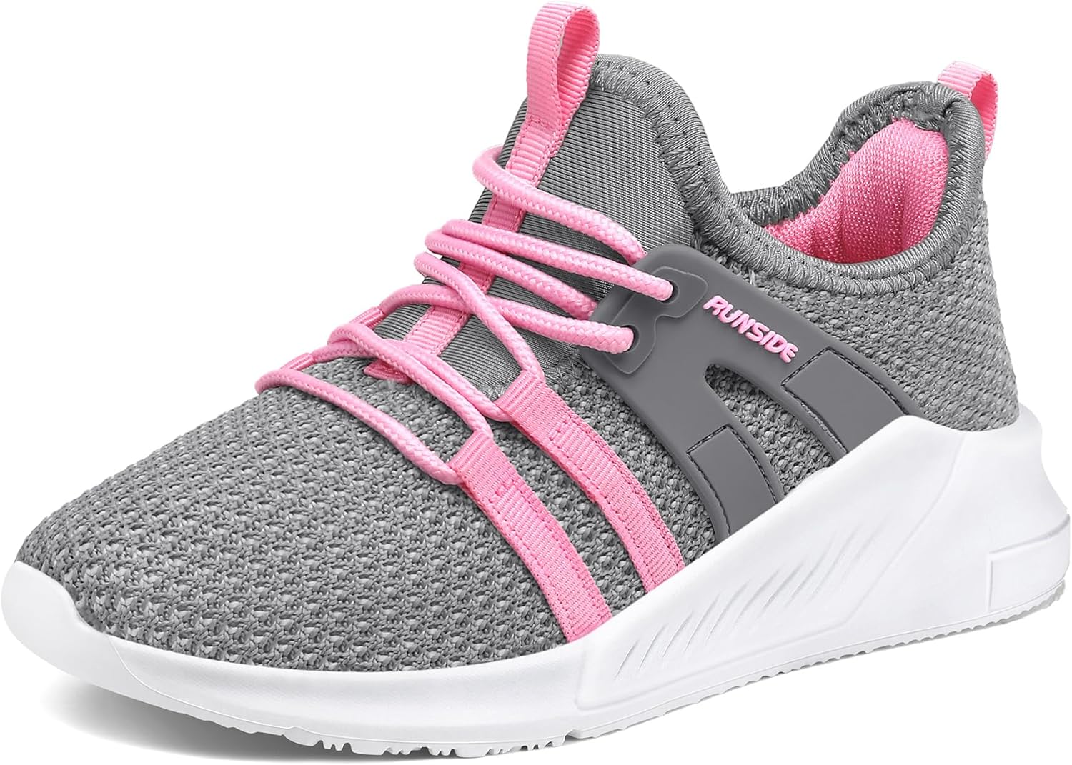 RUNSIDE Boys Girls Tennis Shoes Lightweight Breathable Sneakers