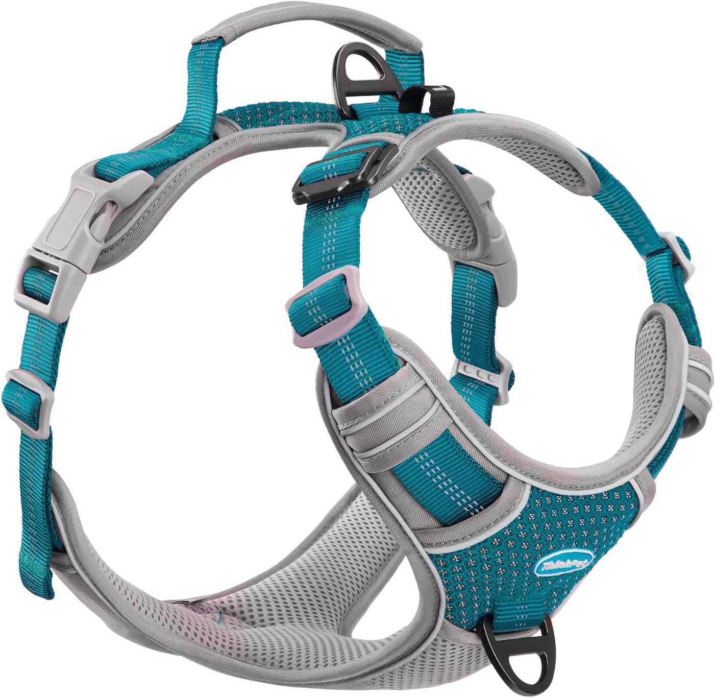 ThinkPet No Pull Dog Harness for Large Dogs with Handle