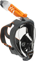 Full Face Snorkeling Mask - Aria QR + Quick Release 180 View