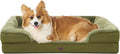 Orthopedic Dog Bed Large Size with Memory Foam Bolsters - Comfortable