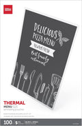 Laminating Pouches Menu Size 5 mil 11-1/2 in x 17-1/2 in - Pack of 100
