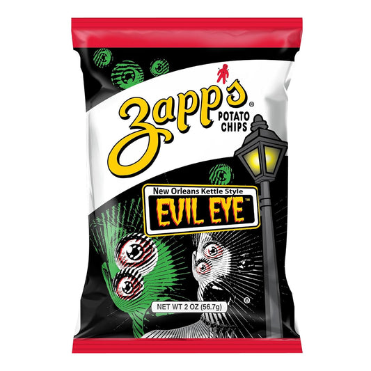 Zapps New Orleans Kettle-Style Potato Chips Evil Eye Flavor