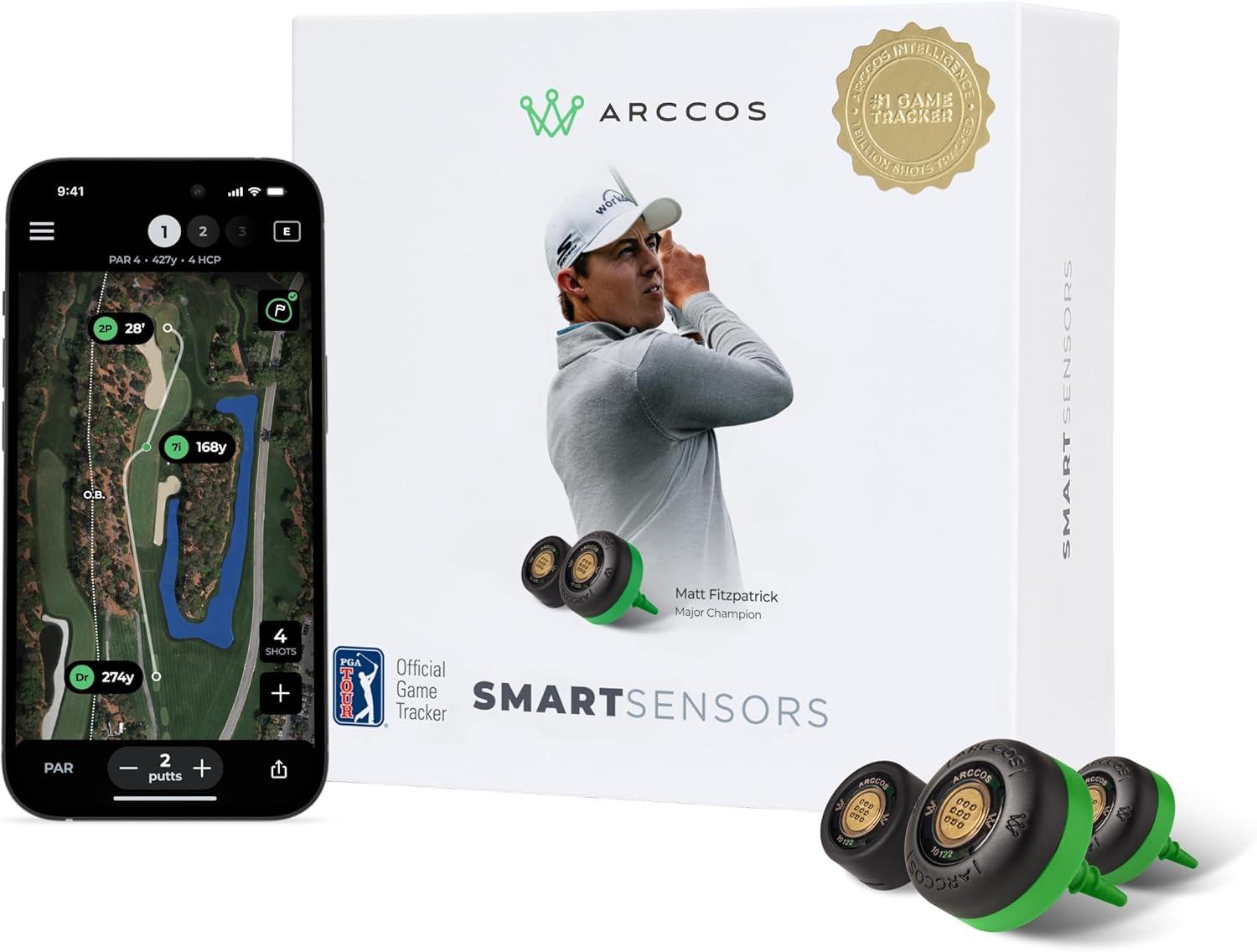 Arccos Smart Sensors: A.I. Golf Game Tracking System