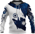 3D Norse Wolf Graphic Hoodie for Men by ALPTEC