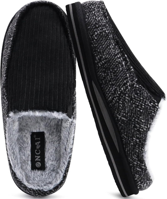 ONCAI Mens Clog Slippers with Arch Support and Memory Foam