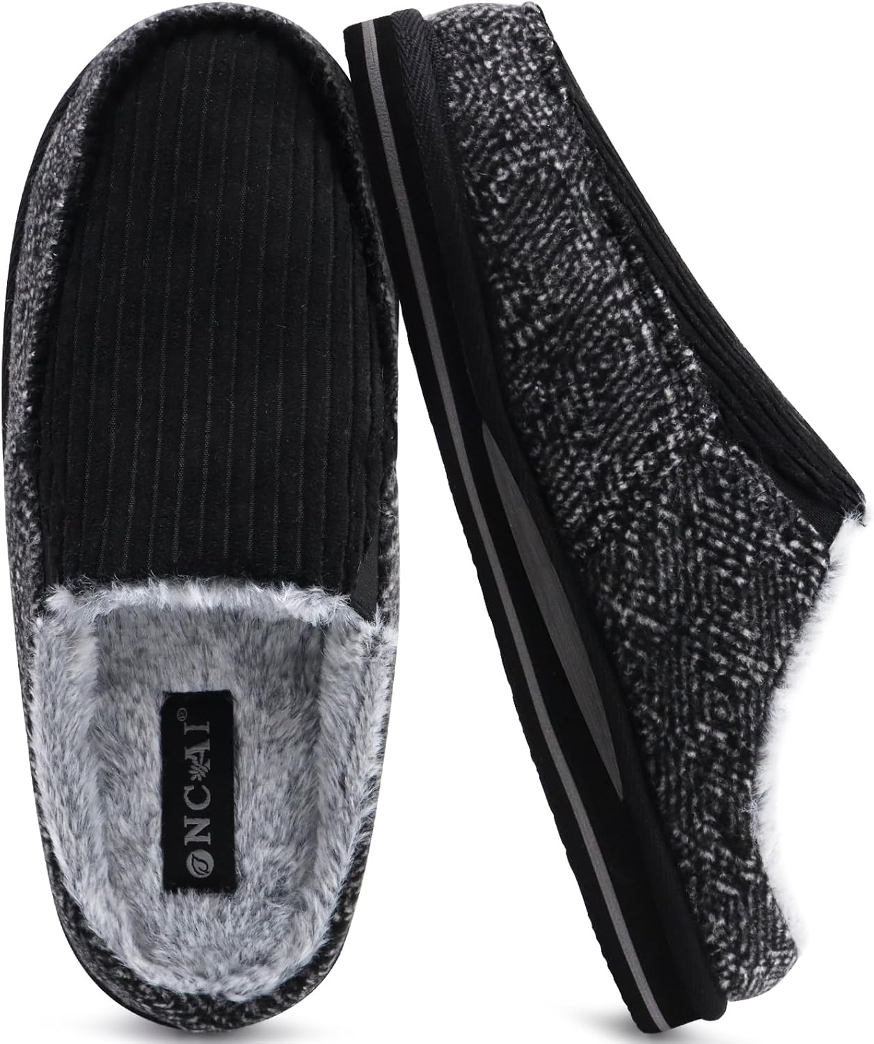 ONCAI Mens Slippers with Arch Support for Ultimate Comfort
