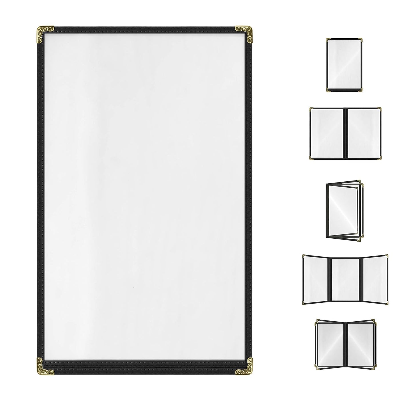 Goodsmart Restaurant Menu Covers 25 Pack for Elegant Dining
