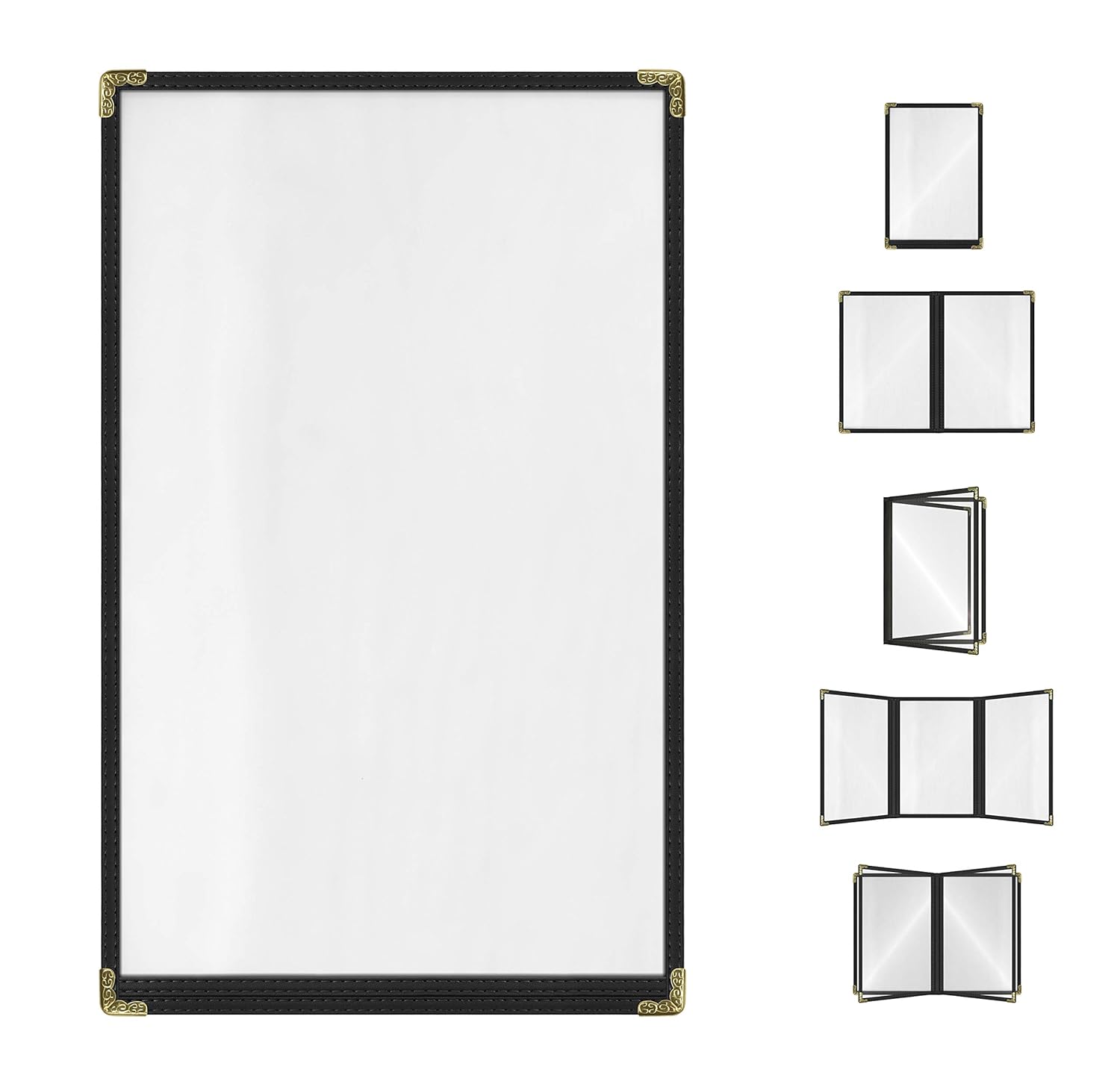 Goodsmart Restaurant Menu Covers 25 Pack for Elegant Dining