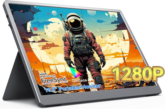 10.5 FHD Eyoyo Portable Monitor - Eye-friendly IPS Screen