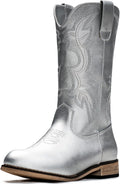 IUV Cowgirl Boots for Kids - Stylish Western Mid Calf Riding Shoes