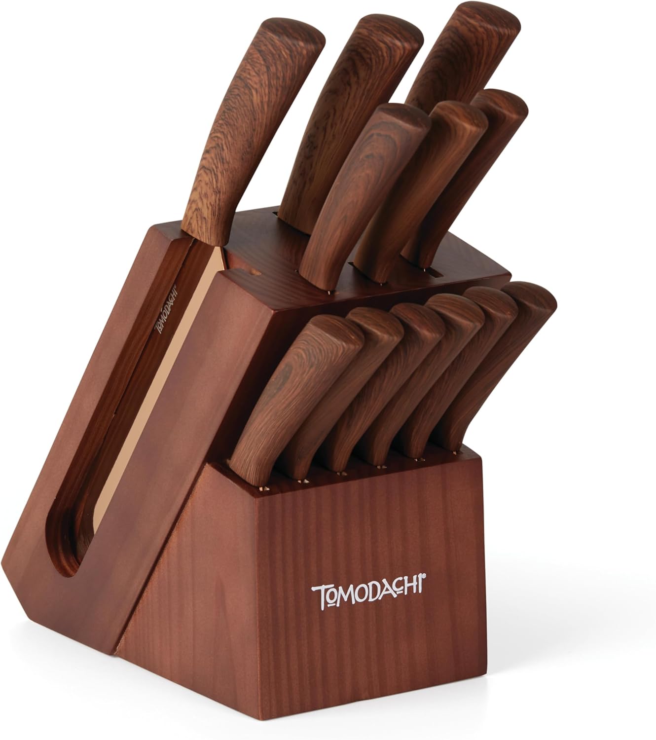 Hampton Forge Raintree Copper 13 Piece Block Set for Every Kitchen