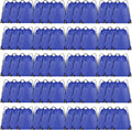 Drawstring Backpack 60 Pack Navy Blue - Bulk Gym & Event Bags