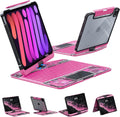 Transparent Case with Wireless Keyboard for iPad Air 11 in - 360