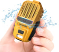 Portable Waterproof Bluetooth Speaker - Hands-Free Music on the Go! (Yellow)