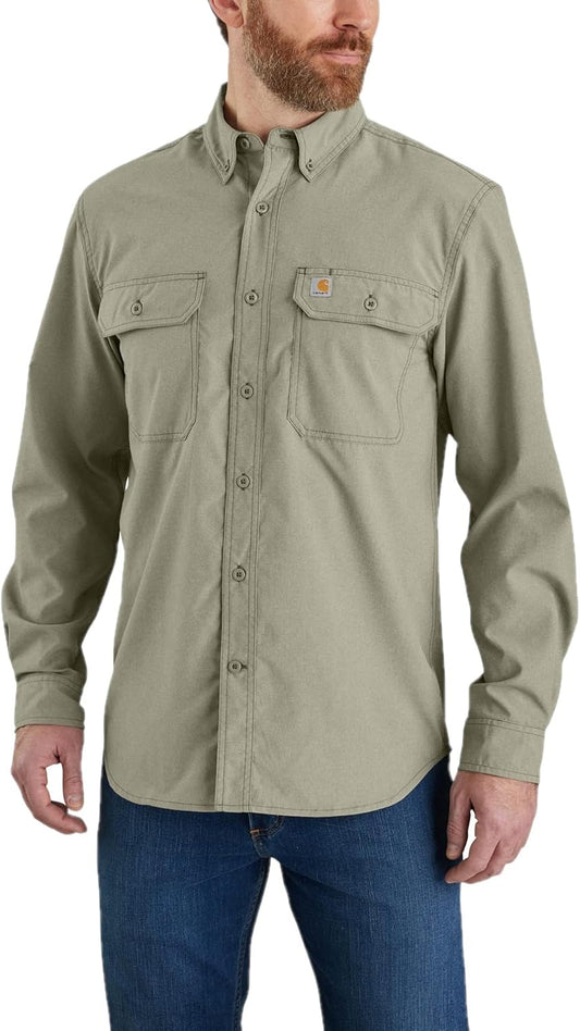 Carhartt Men's 105291 Force Relaxed Fit Long-Sleeve Shirt Review