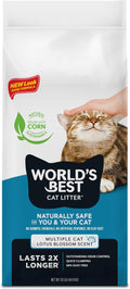 WORLD'S BEST CAT LITTER Multiple Cat Lotus Blossom Scented 32-Pounds