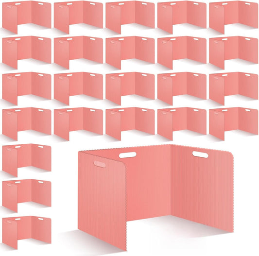 24 Pcs Desk Dividers for Students - Durable Privacy Shields