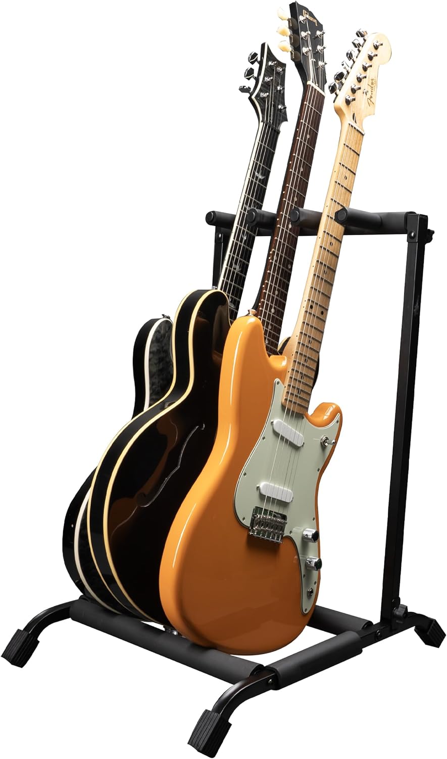 Compact 3-Guitar Stand: Rok-It Folding Rack