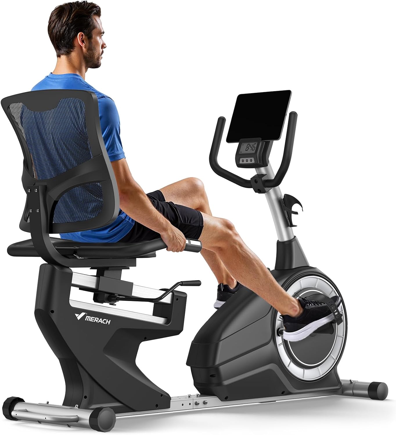 High-End Recumbent Exercise Bike for Seniors with Smart Features