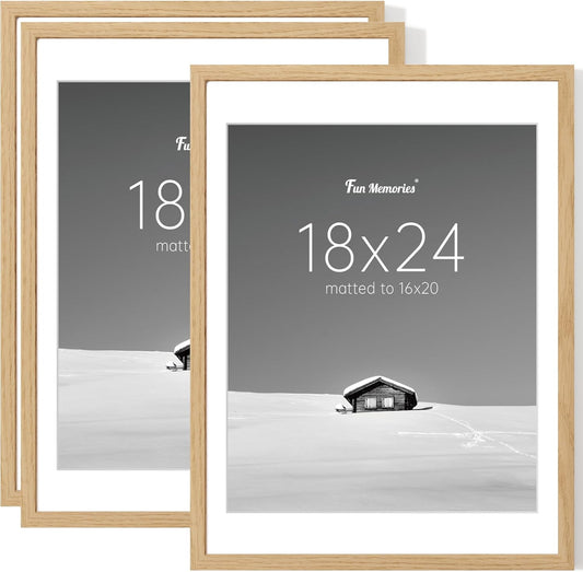 18x24 Picture Frame Set of 3 for Stylish Home Decor