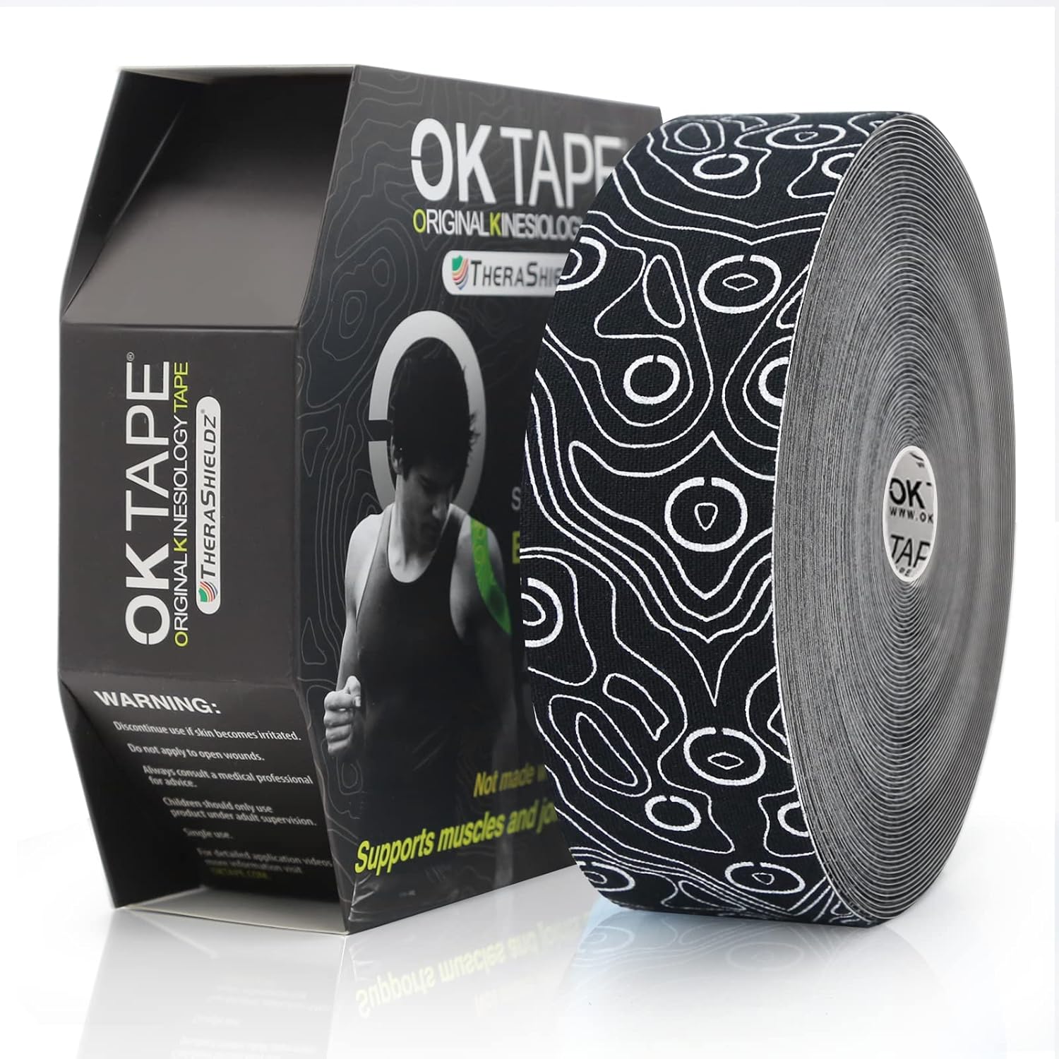 OK TAPE PRO Kinesiology Tape for Enhanced Athletic Performance