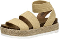 CUSHIONAIRE Mandy Wedge Sandals: Stylish Strappy Platform Footwear