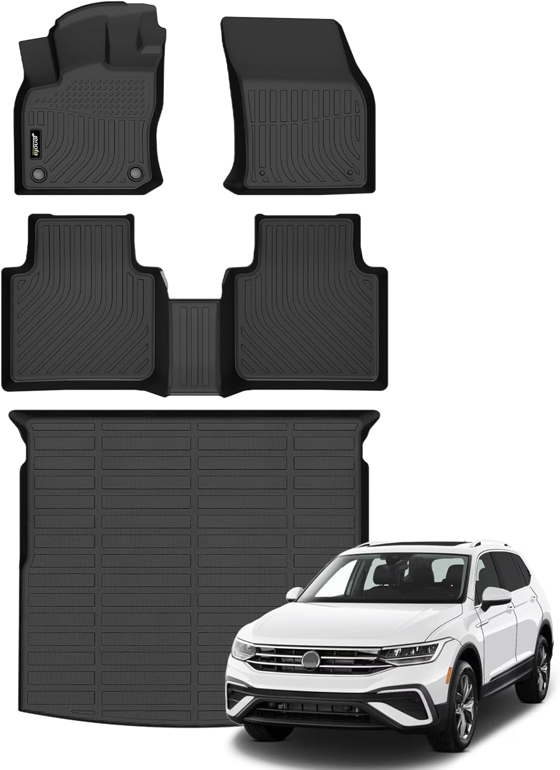 Custom Fit Floor Mats & Cargo Liner for VW Tiguan 2018-2024
