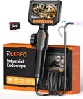 2-Way Articulating Borescope Camera with Light - 4.3in Screen