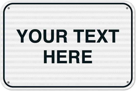 Custom Metal Sign 20x15 Inch Personalized Outdoor Sign for Home