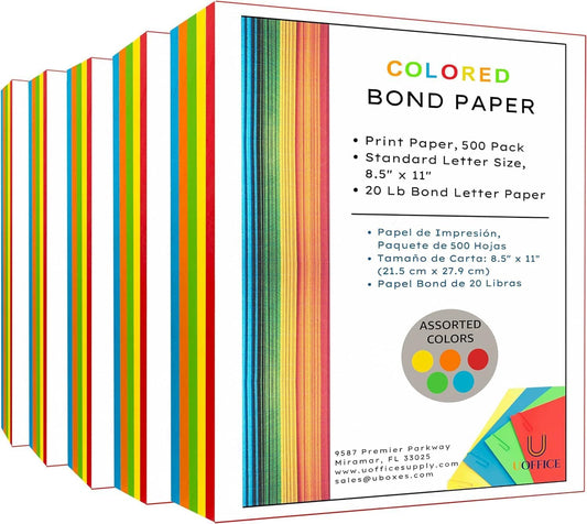2500 Sheets 20 lb Copy Paper - UOFFICE Quality