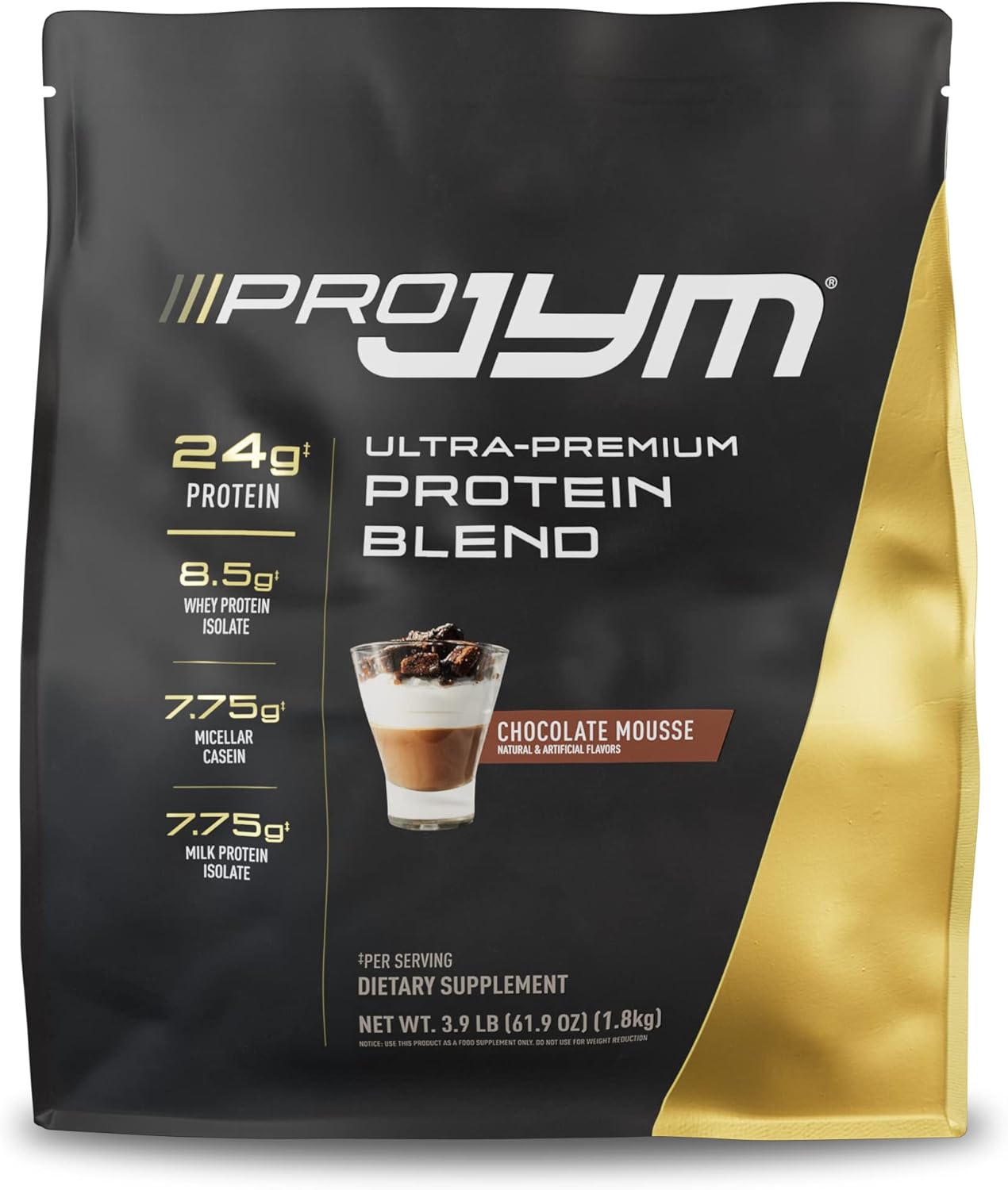 Pro JYM Chocolate Mousse Protein Powder for Lean Muscle Growth