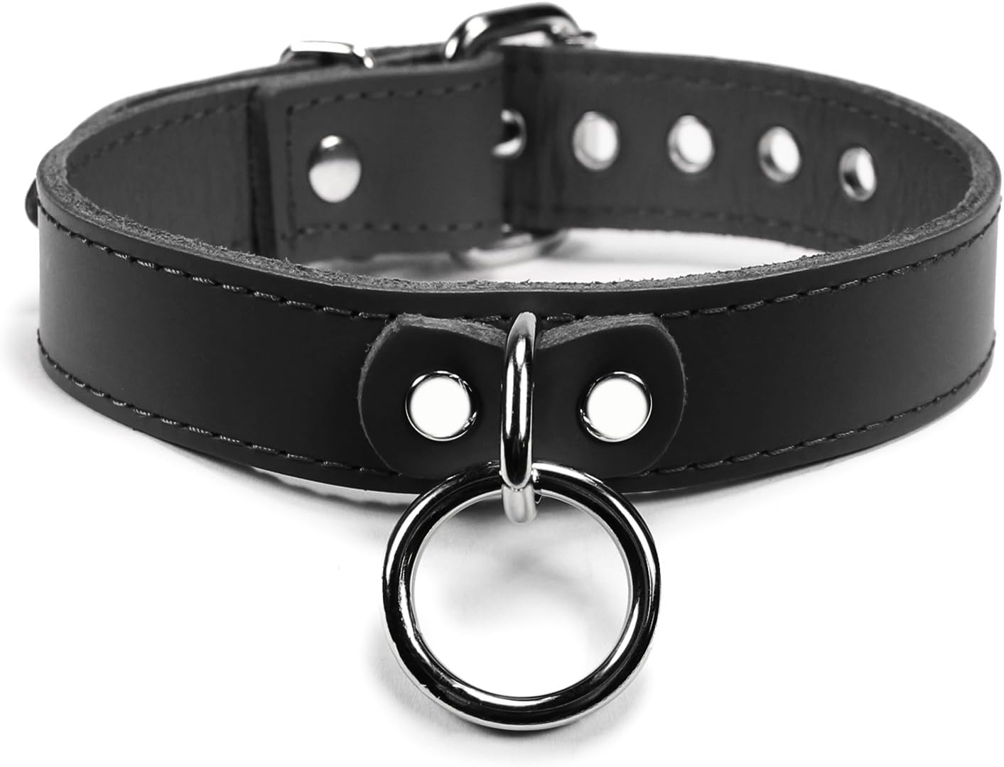 Stylish Adjustable Martin Neck Collar for Men & Women - Leather