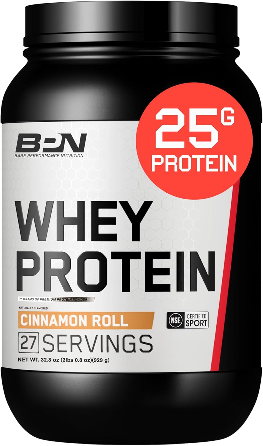 BPN Whey Protein + Casein Blend, Cinnamon Roll Flavor, 27 Servings