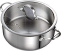 Cooks Standard 7-Quart Dutch Oven Casserole with Glass Lid