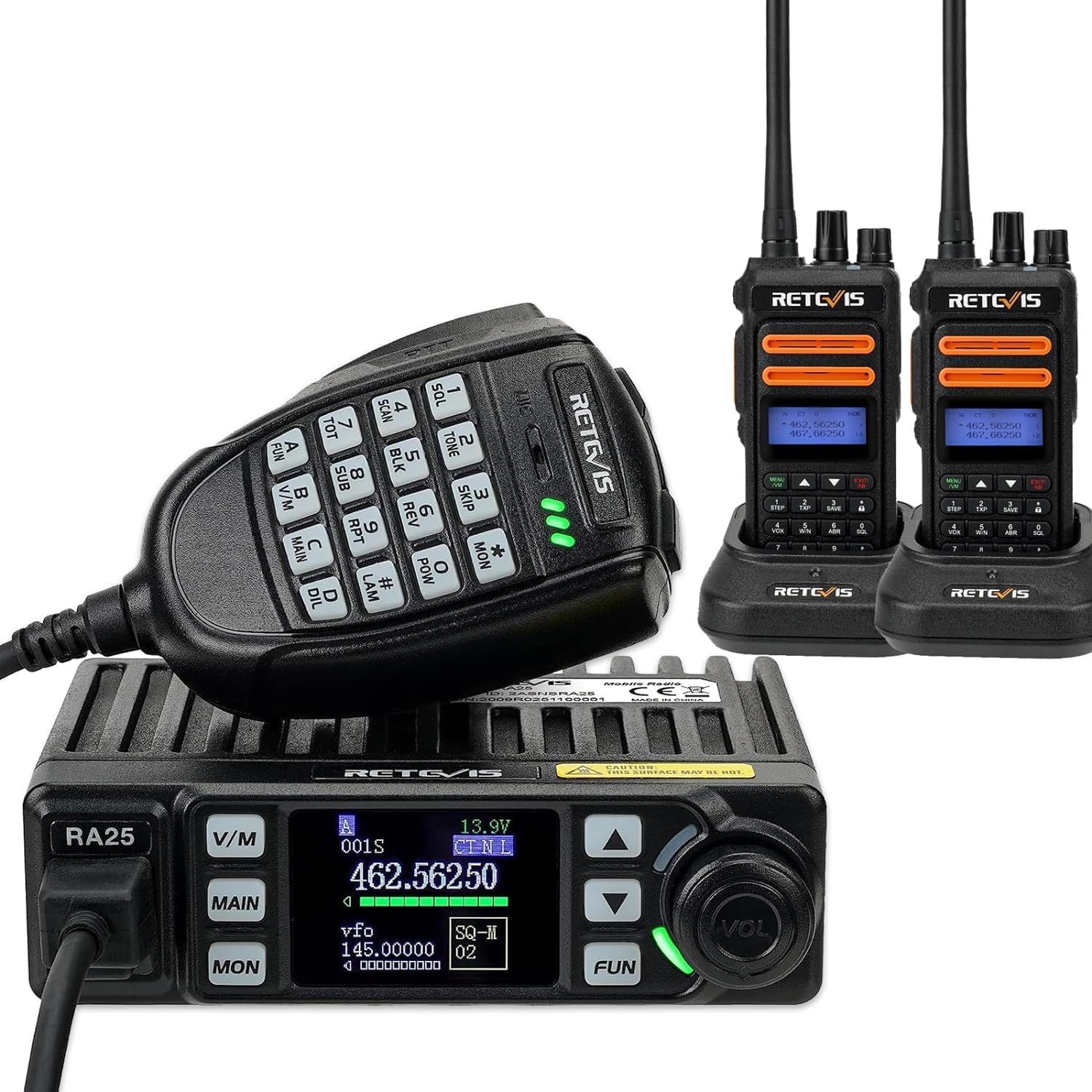 Retevis RA25 GMRS Mobile Radio for Efficient Communication