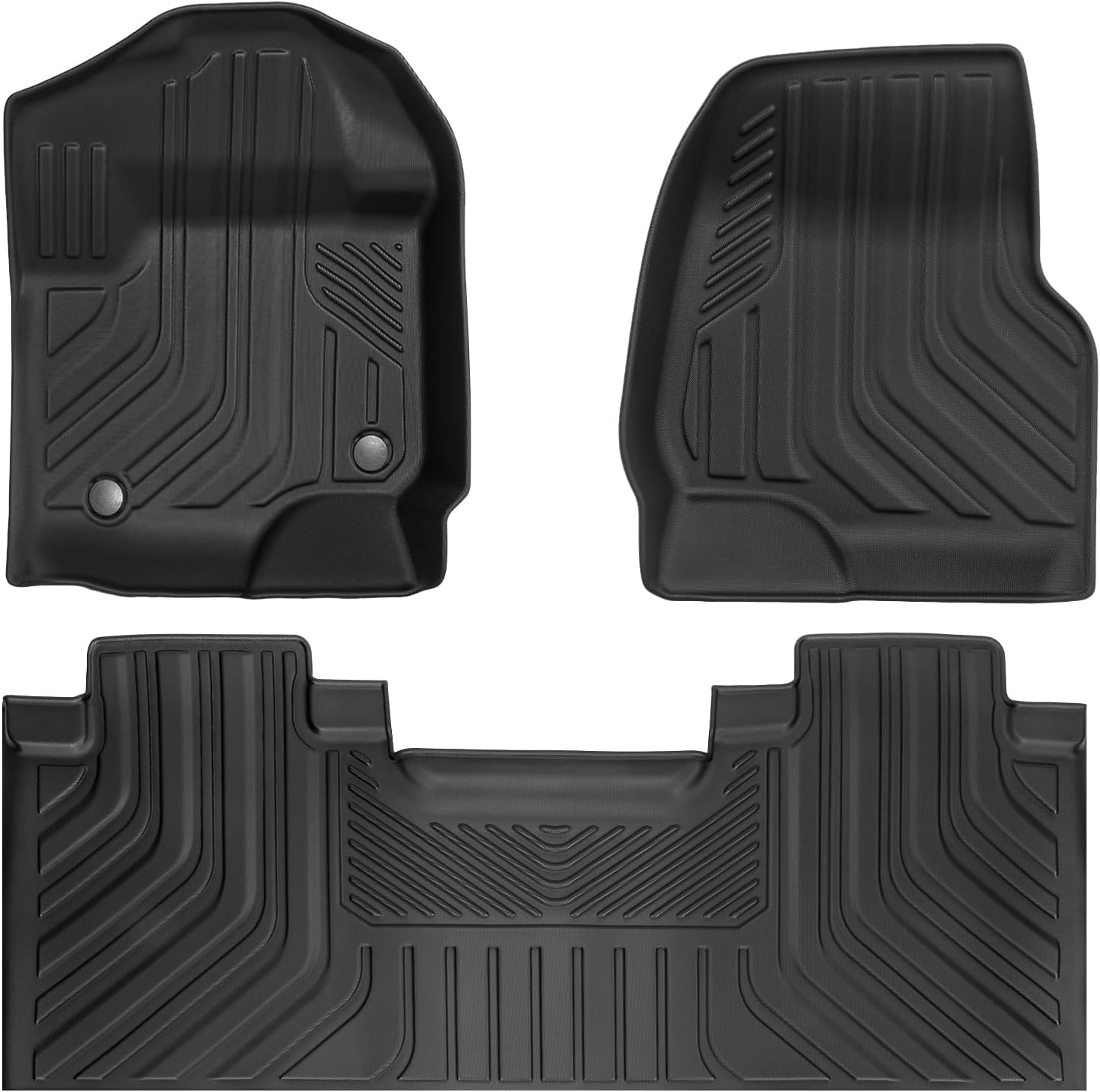 All Weather Floor Mats for Ford F250/F350 SuperCrew Cab 2017-2025