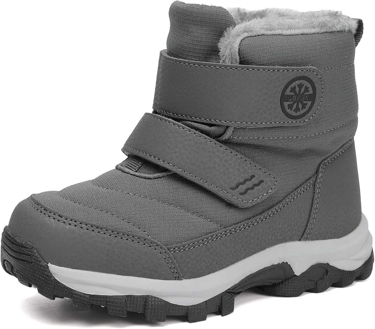 UBFEN Kids Snow Boots for Winter Warm Waterproof Outdoor Fun