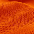 Pico Textiles 5 Yards Bolt - Orange Polyester Dimple Mesh Jersey