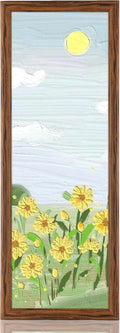 10x30 Wood Frame Brown Rustic Wooden Poster Frame - Versatile Display