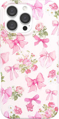 VELVET CAVIAR iPhone 16 Pro Max Case Coquette Bows - Posie Pink Bow