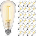 Vintage LED Edison Bulbs E26 60W Equivalent - Warm Dimmable ST58