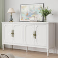 RoyalCraft Sideboard Buffet Cabinet 58 in Mid Century Modern - Satin