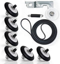 LG Dryer Roller Kit 4581EL2002L 9PCS Replacement Kit - Quiet Repair