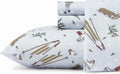 Full Flannel Sheets Snow Days - Brushed Cotton Full Bedding Set