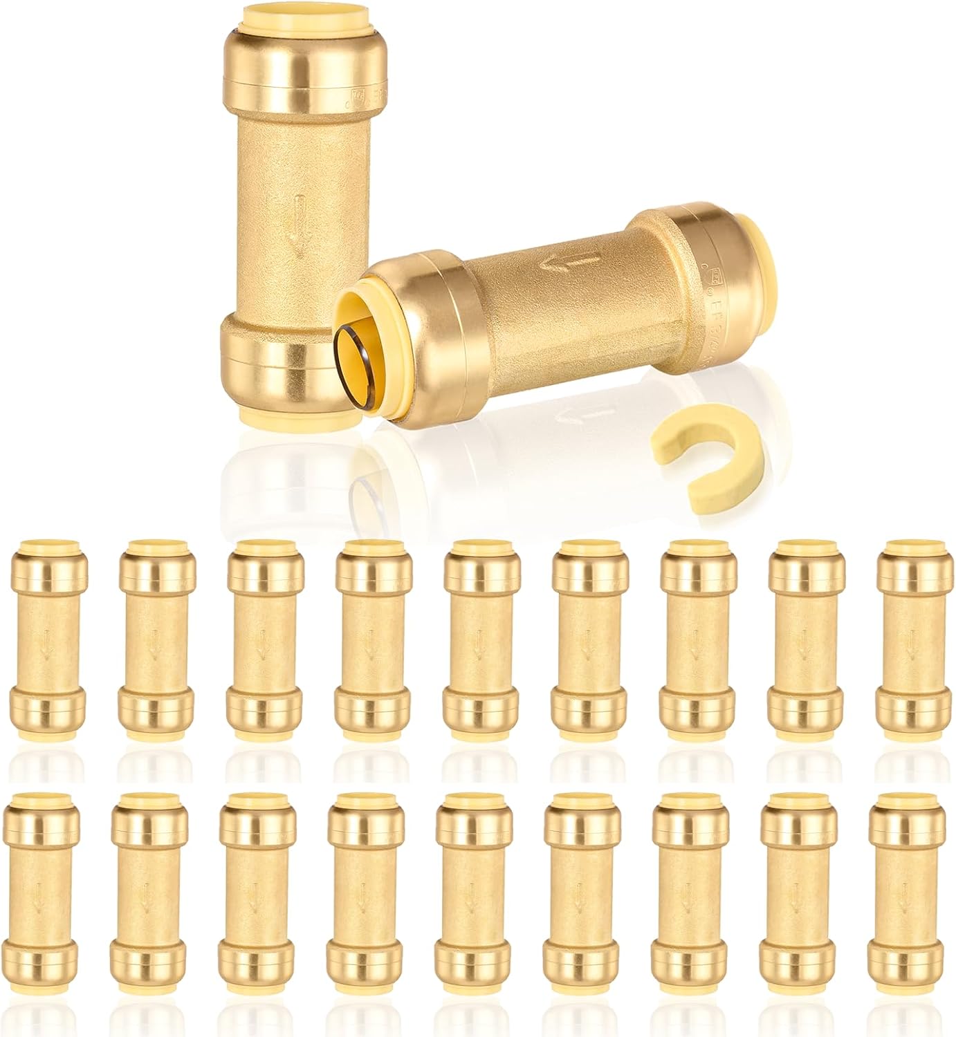 20-Pack Pushfit Check Valve for Easy Plumbing Connections
